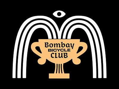 bombay bicycle club trophy gig poster illustration