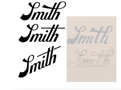 smithscript lettering script
