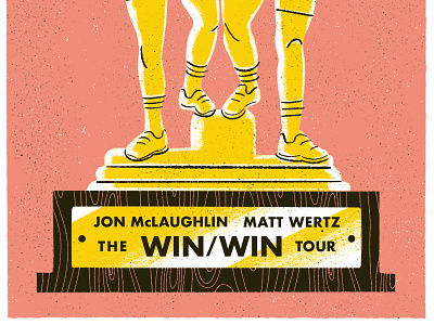the win/win tour illustration print