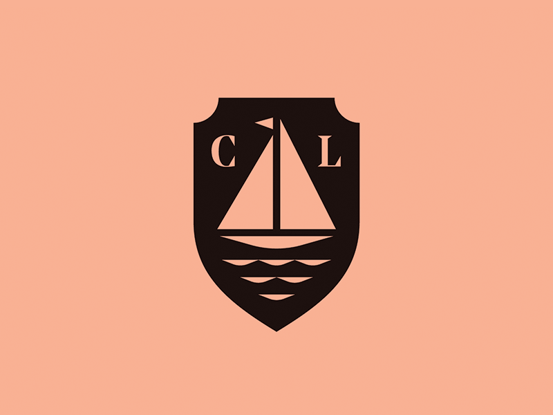 Coastal Law attorney brand logo logo 2d