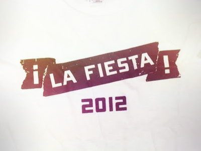 ¡La Fiesta! t shirt type