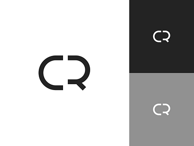 CR Logomark design logo