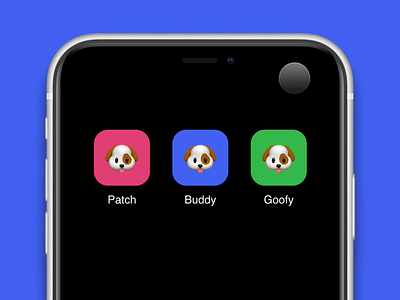iOS Jiggly Nodding Doggies animation ios jiggle mobile ui protopie prototype wiggle