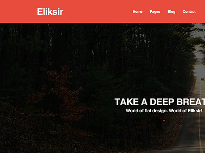 Eliksir - PSD template