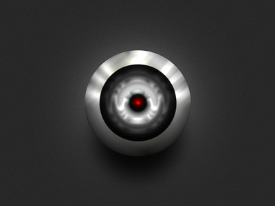 One Circle Layer Style - Terminator eye emboss eye icon layer one shine sphere style terminator transparent