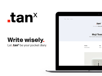 TANx | Beautiful & Free - Blog Wordpress Theme blog design free freebie minimal modern personal psd template theme wordpress