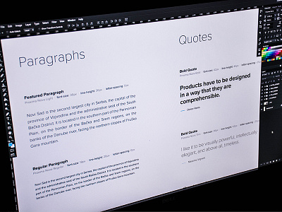 Typography - Brand Book book brand design minimalism standard swiss typography ui ux website