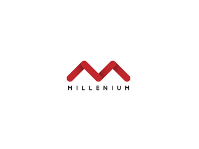 Logotype Millenium logo logotype moscow russia