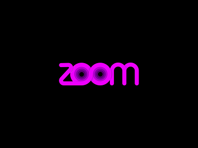 Logo ZOOM logo logotype moscow russia