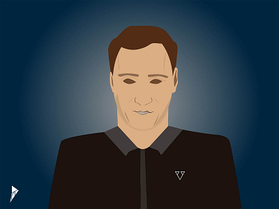 Paul Van Dyk avatar drawing freehand illustration music paul van dyk trance vector
