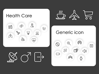 Custom Icons icon icons design vector
