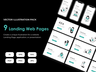 Corporate Web and Mobile Landing Pages