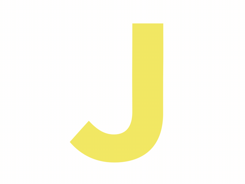 J is for Jello ae after effects after effects animation design flat design flat animation flat art gif jello jelly loop looped type type animation type art type challenge type daily wobble wobbly