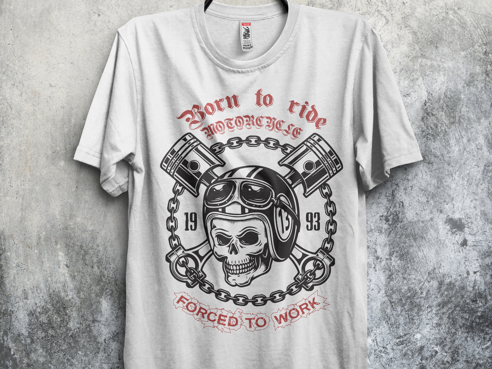 Born To Ride Motorcycle T Shirt Design by Syam Mahamud on Dribbble