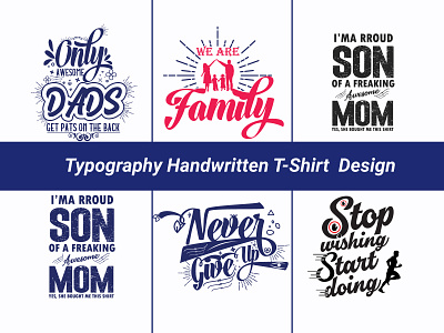 Typography Handwritten T shirt Design design handwritten illustration tshirt design typography typography art
