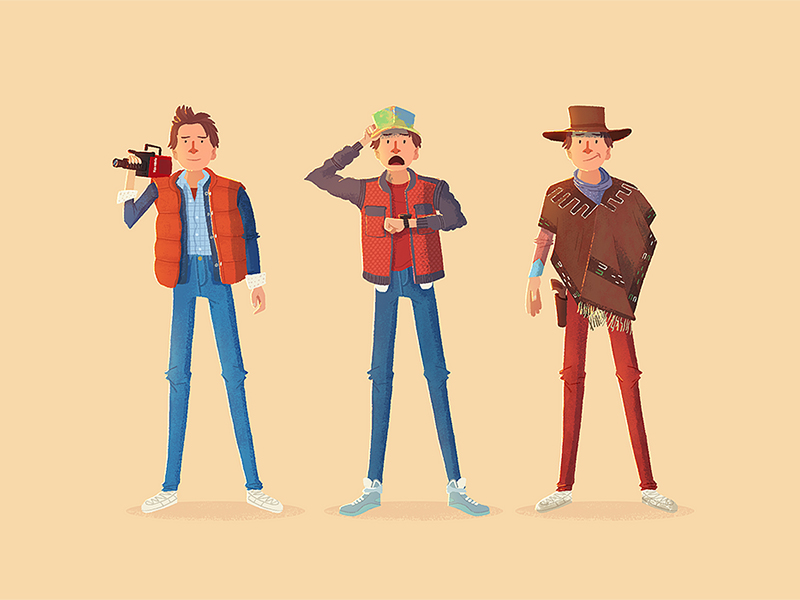 marty mcfly cowboy costume