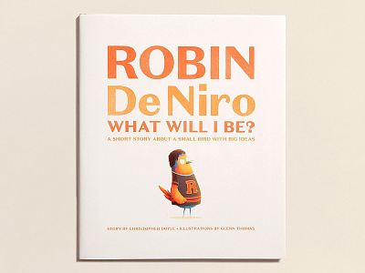 Robin De Niro bird character illustration kids kids book robert de niro robin taxi driver