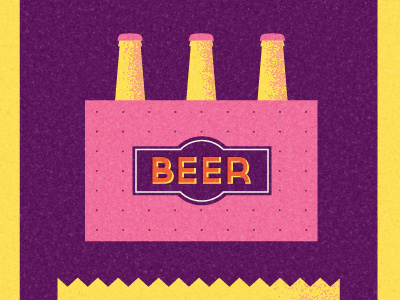 BYO Bitches beer illustration invite party