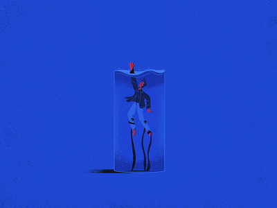 Void — 3. Drowning drowning illustration man water