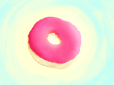Donut donut food illustration texture