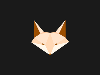 Fox logo adobe adobe illustrator adobeillustator art design fox fox logo foxes illustration logo low poly lowpoly lowpolyart polyart polygonal vector