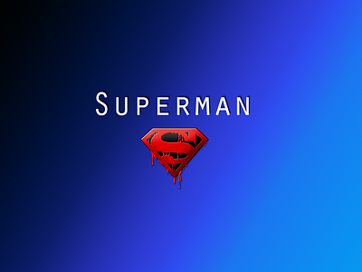 Superman animation art branding character creativity design icon illustration illustrator ios lettering logo photoshop superman type typography vector