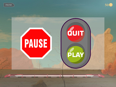 Pause menu