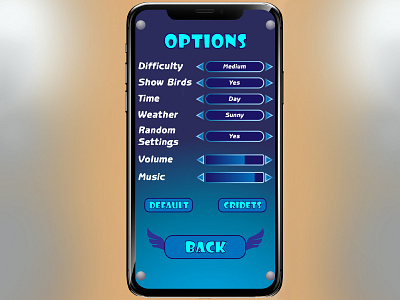 Settings menu app art asset assets design digital digital painting drawing egypt game game art icon illustration logo painting study ui ux vector