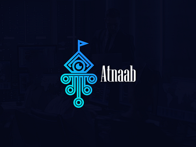 Atnaab Logo Design analytics brand branding consultation creativelogo data design logo logo design logodesign logos