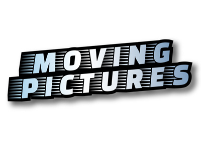 Moving Pictures cinema credits film studio hollywood identity logo