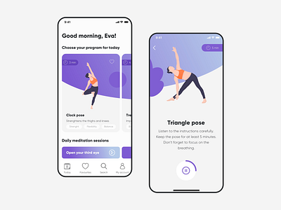 Yoga Lifestyle Studio - mobile app