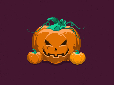 Pumpkin design digital illustration halloween halloween design halloween party icon illustration art pumpkins vector