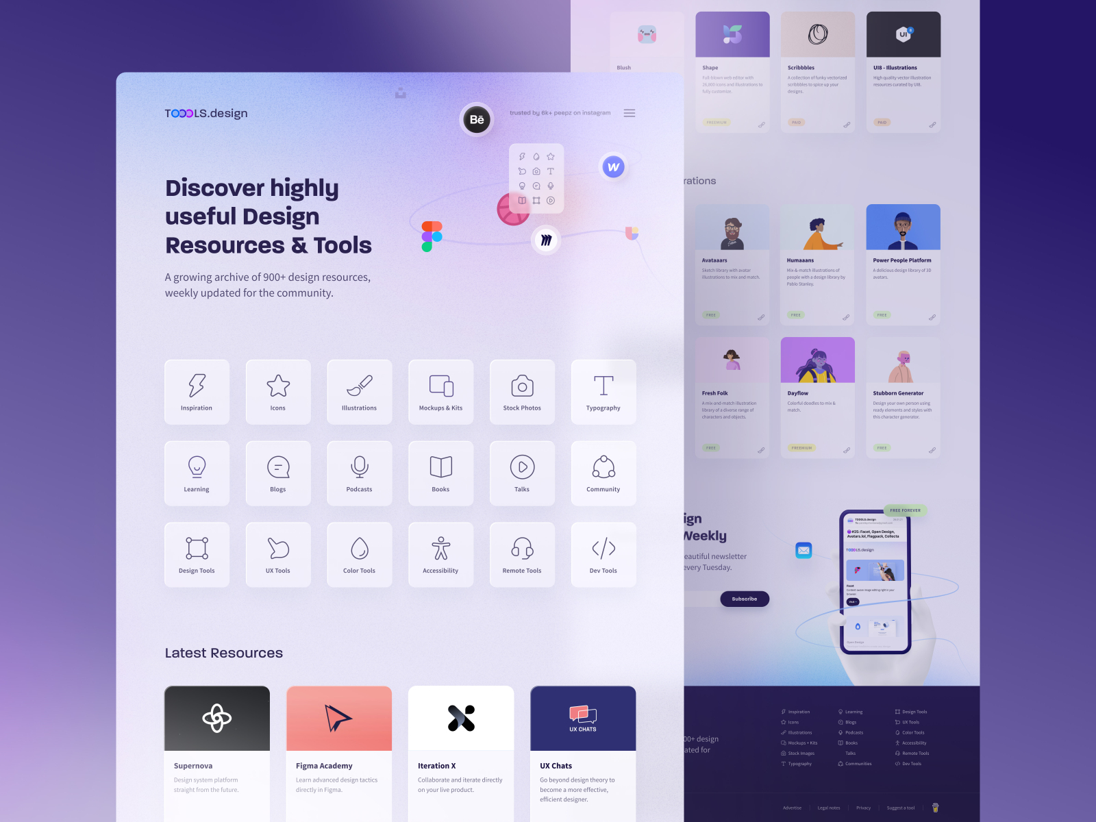 Toools Design Design Resources Tools By Pascal Strasche On Dribbble