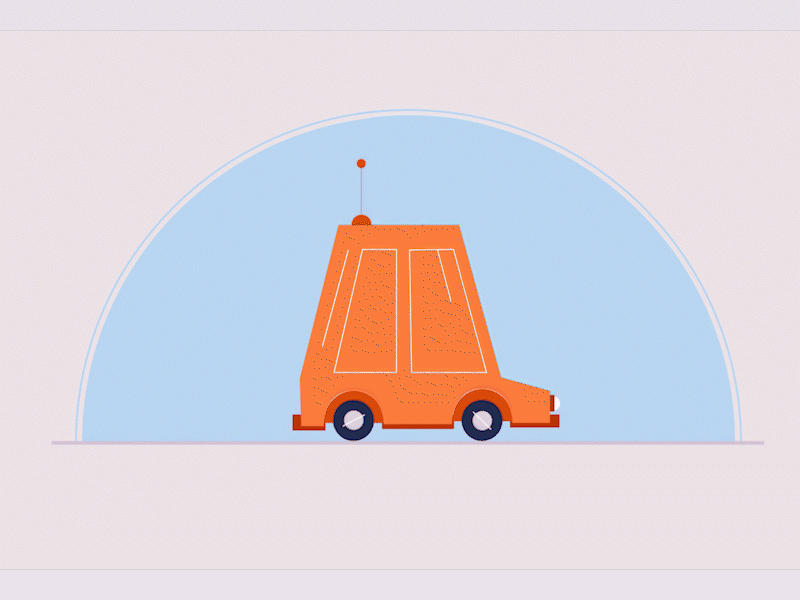 car animation illustration motiongraphics