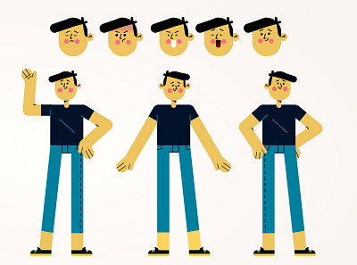 character character illustration motiongraphics