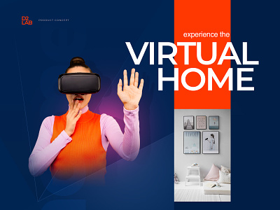 Virtual Property Search app ar branding home property property search prototype ui design vr website