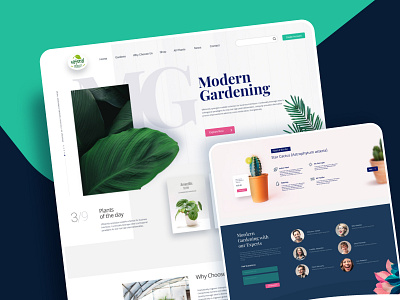 Gardening Solutions creative gardening interaction mobile app prototype ui design website
