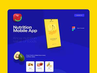 Nutrition App-Landing Page