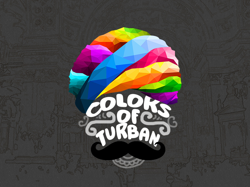 Colour Turban color turban indian art rajasthan mustache structure design