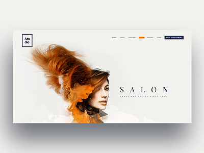 Studio Salon-series 2 business interaction product prototype salon sketch ui design ux website