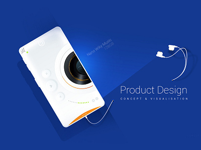 Nano The Product Design animation clean designer idea music player product design prototype responsive ui ui design ux
