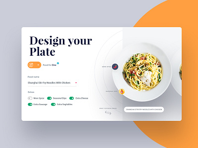 Design Your Plate-UI Design Concept