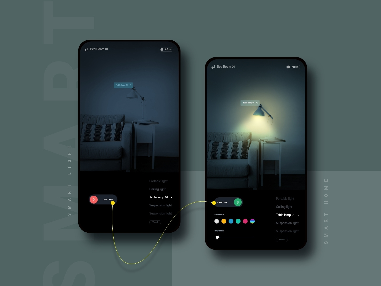 Smart Light Switch On/Off #DailyUI 15 by Debobrata Debnath on Dribbble
