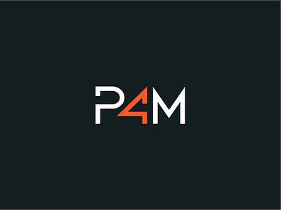 P4M Strength + Conditioning brand identity branding fitness logo logo typography