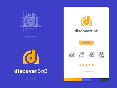 DiscoverBnB brand identity