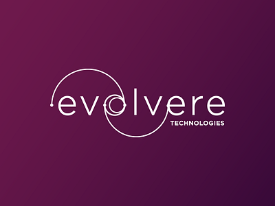 Logo concept for Evolvere Technologies by Erika (Smith) Rogers on Dribbble