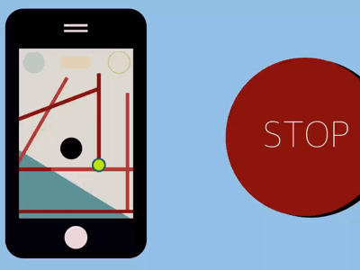 No escape maps google roads motiongraphics animation illustration traffic trafficdoodles