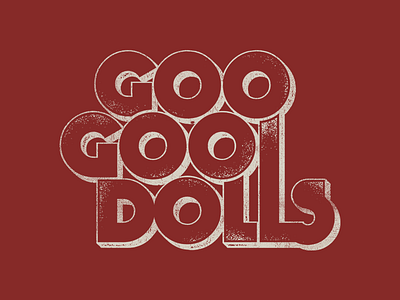 Goo Goo Dolls apparel approved art design illustration merch merchandise shirt texture