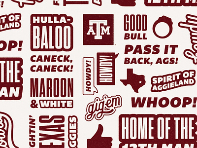 Texas A&M Pattern aggies college station design icon pattern tamu texas texas am tissue paper
