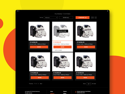 Online Shop - Product Listing design ecommerce online shop online store shopping cart ui uidesign uiux design uiuxdesign ux website